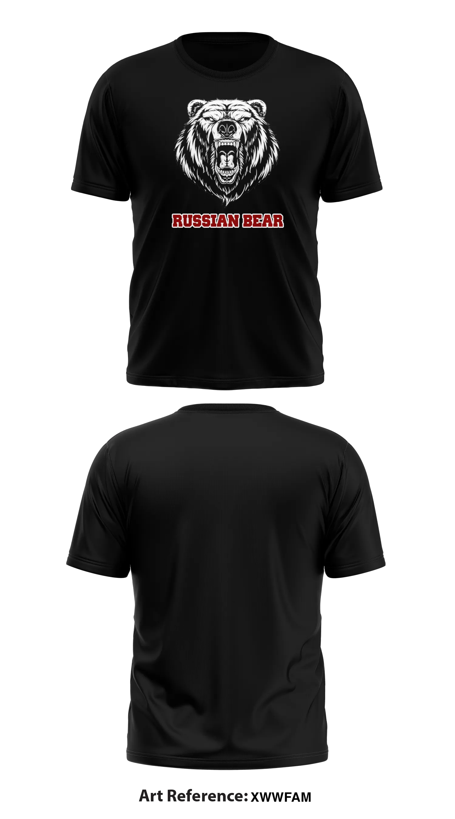 Russian Bear Store 1 Core Men's SS Performance Tee - XwWFAM