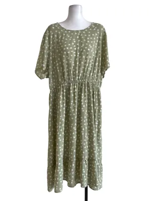 Sage Green Oversized Dress