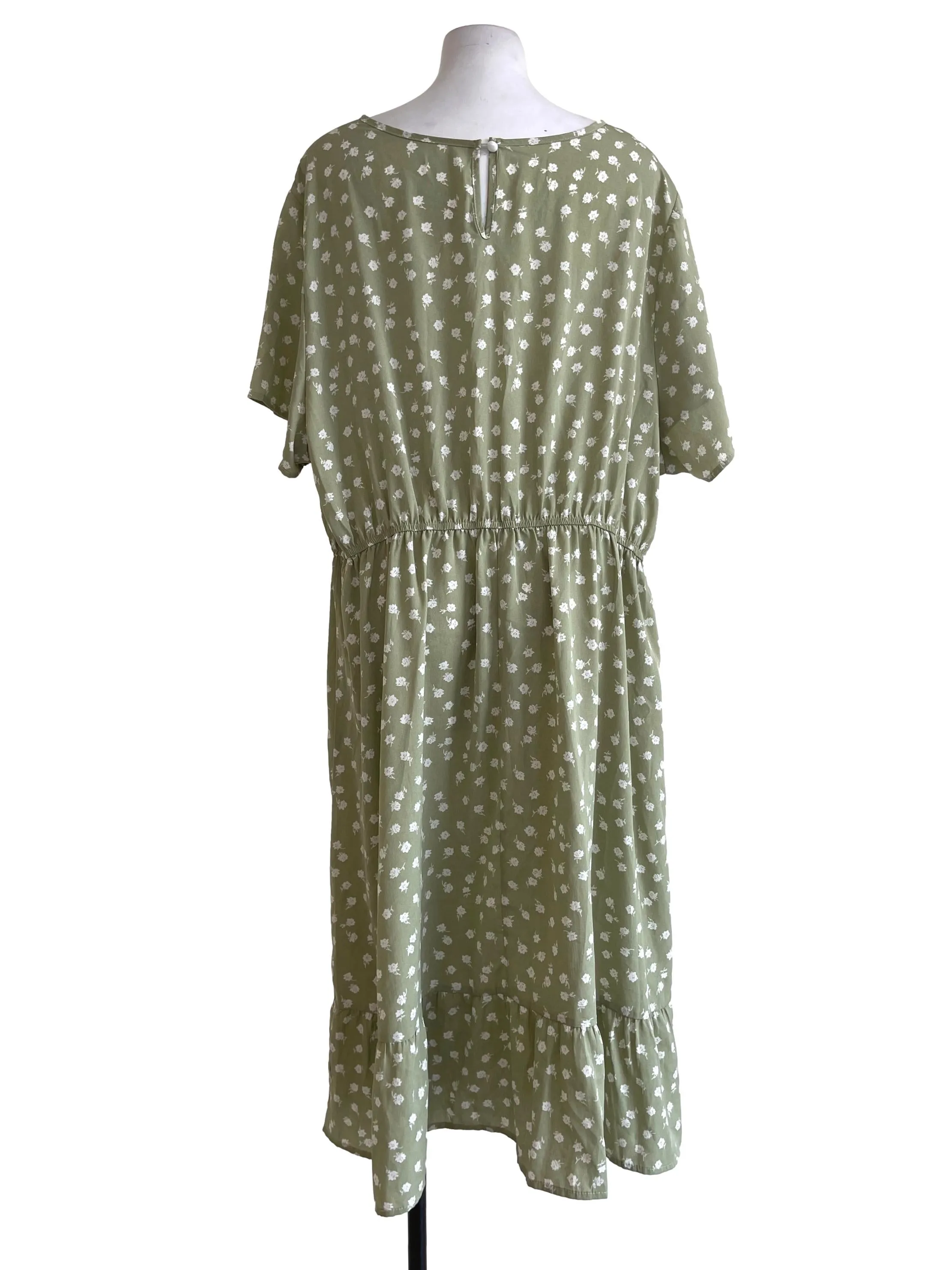 Sage Green Oversized Dress