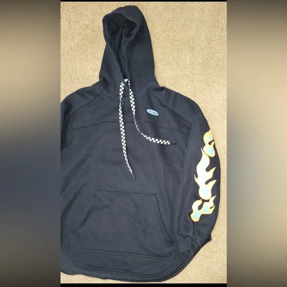 Savage X Fenty Xssential Oversized Flames Hoodie  2xl