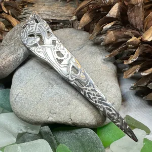 Scottish Celtic Dragon Kilt Pin
