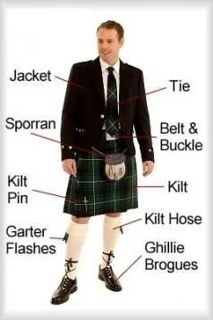 Scottish Celtic Dragon Kilt Pin