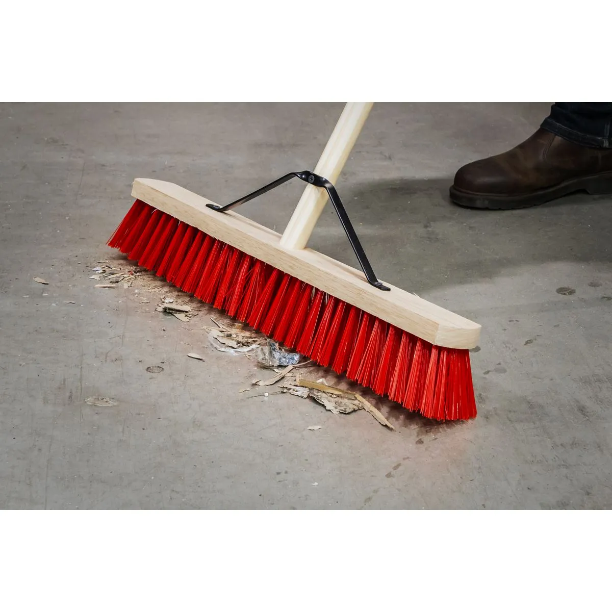 Sealey PVC Bristle Broom 24"(610mm)