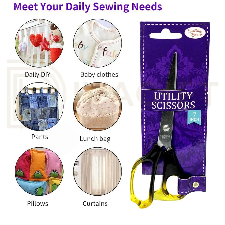 Sewing Box Utility Scissors 7"