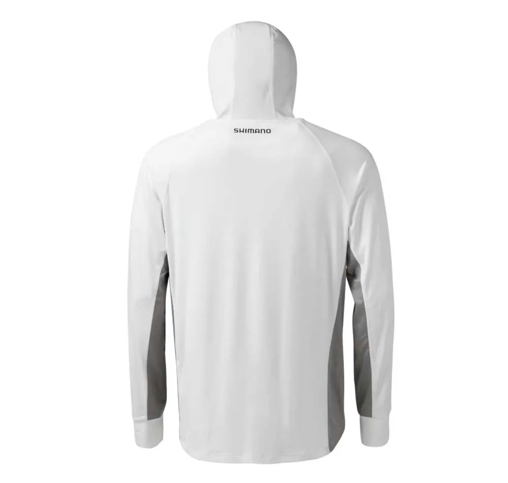 Shimano Hooded Tech Tee Glacier