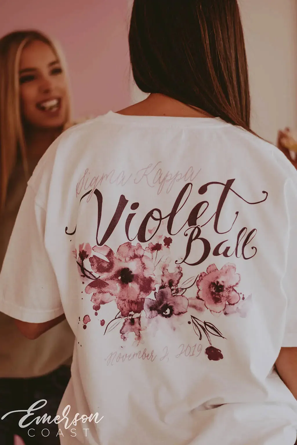 Sigma Kappa Violet Ball Formal T-shirt