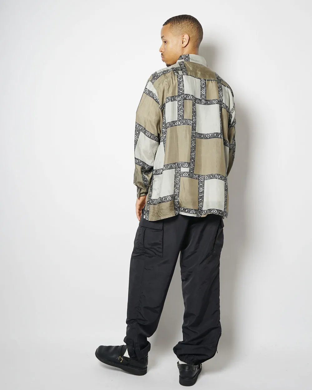 Silk Shirts Long Sleeve Patterned / K