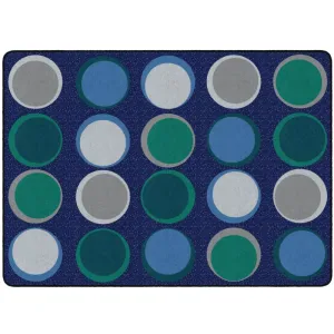 Sitting Spots Cool Classroom Rug