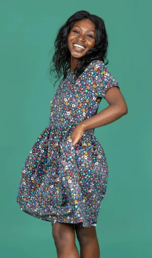 SIZES 8/10* Boogie Bones Oversized Smock Dress