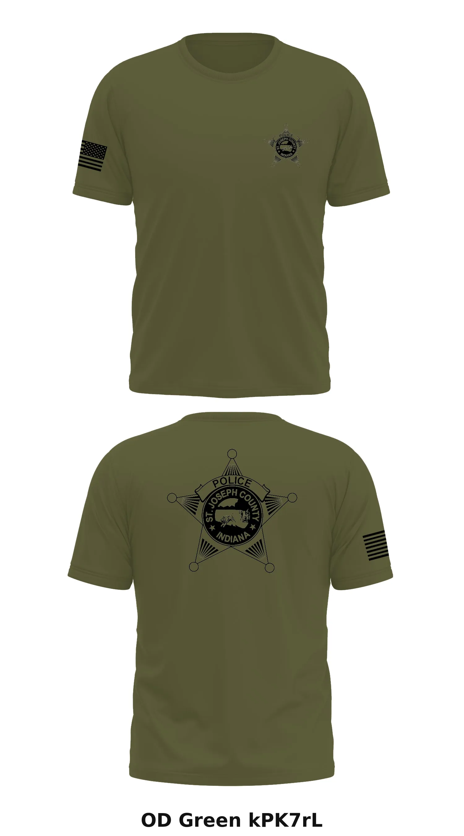 SJCPD Fugitive Unit  Store 1 Core Men's SS Performance Tee - kPK7rL