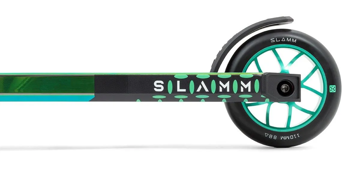 Slamm Assault Stunt Scooter - Neochrome