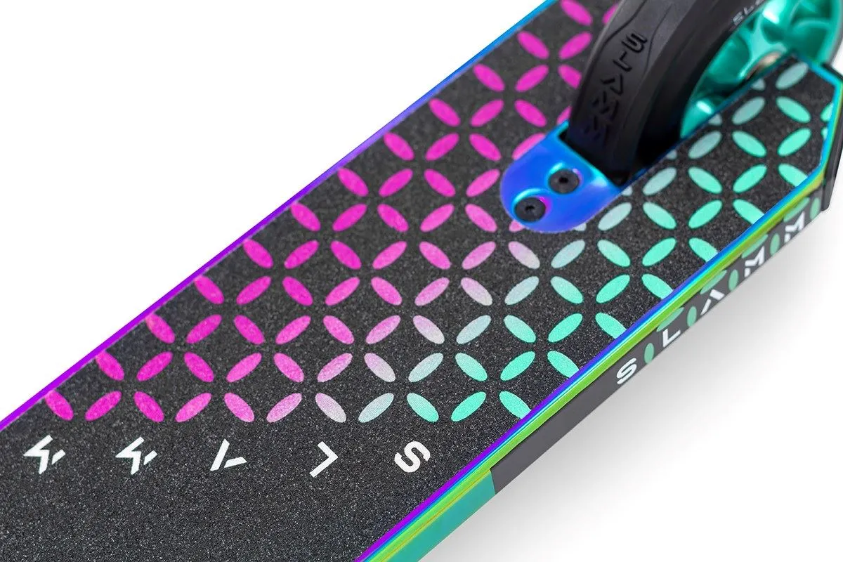 Slamm Assault Stunt Scooter - Neochrome
