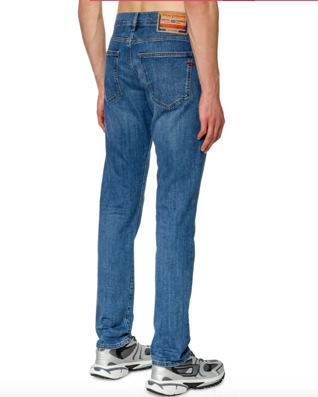 Slim Fit Jeans with Medium Waist and Stretch Denim – Daniel