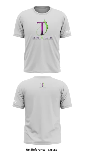 Spirit & Truth Christian Ministries Store 1 Core Men's SS Performance Tee - 5a5U56