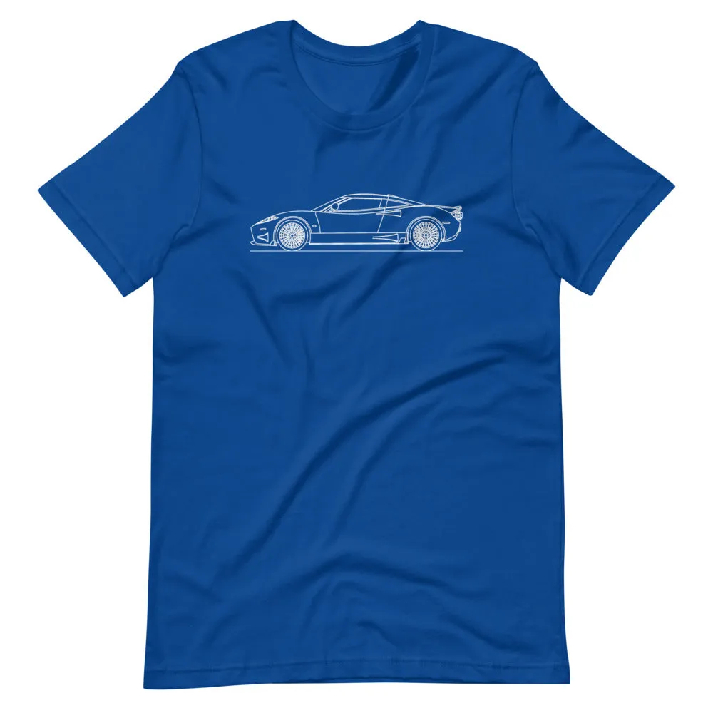 Spyker C8 Preliator silhouette T-shirt