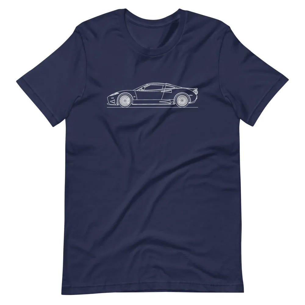 Spyker C8 Preliator silhouette T-shirt