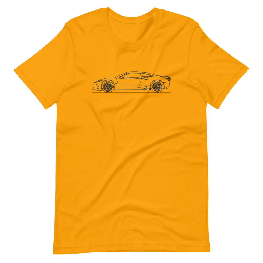 Spyker C8 Preliator silhouette T-shirt