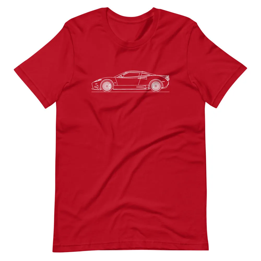 Spyker C8 Preliator silhouette T-shirt