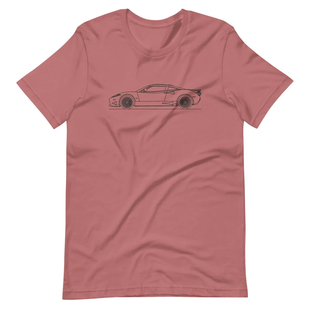 Spyker C8 Preliator silhouette T-shirt