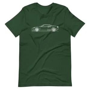 Spyker C8 Preliator silhouette T-shirt