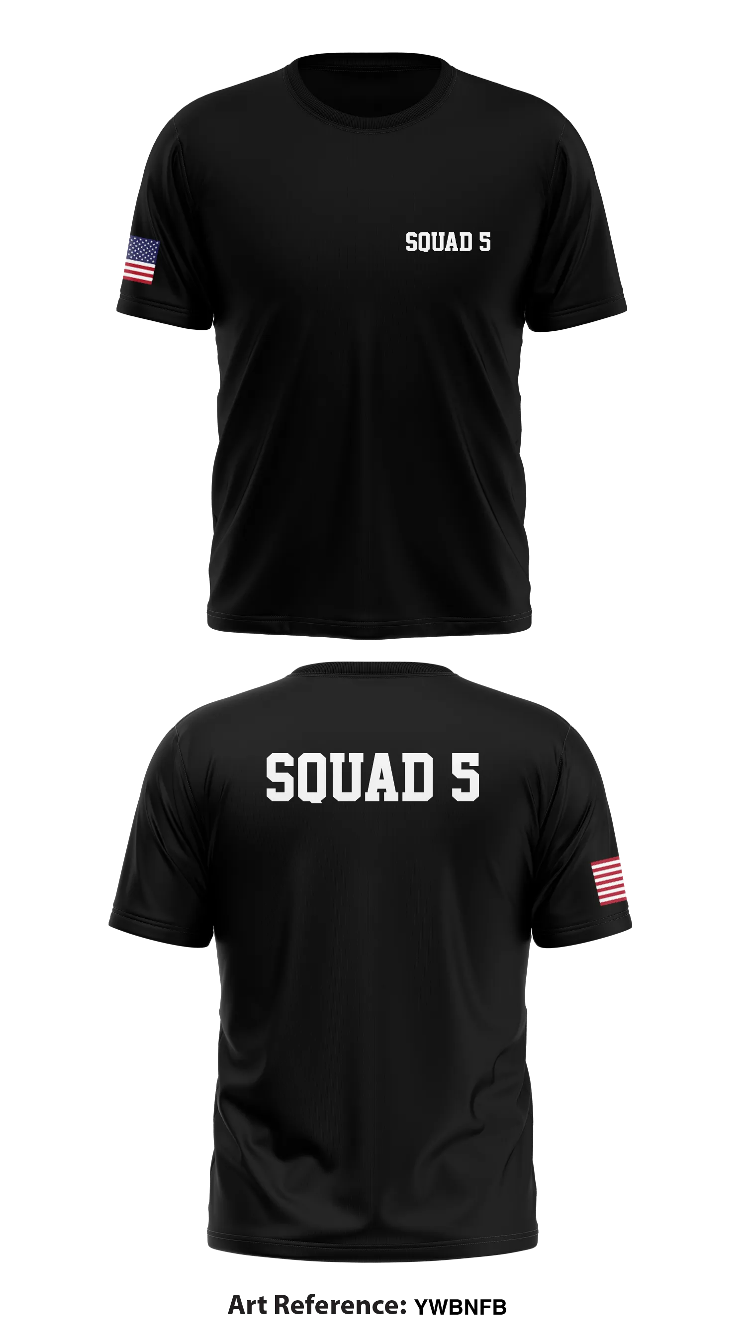 SQUAD 5 Store 1 Core Men's SS Performance Tee - YWbNFB
