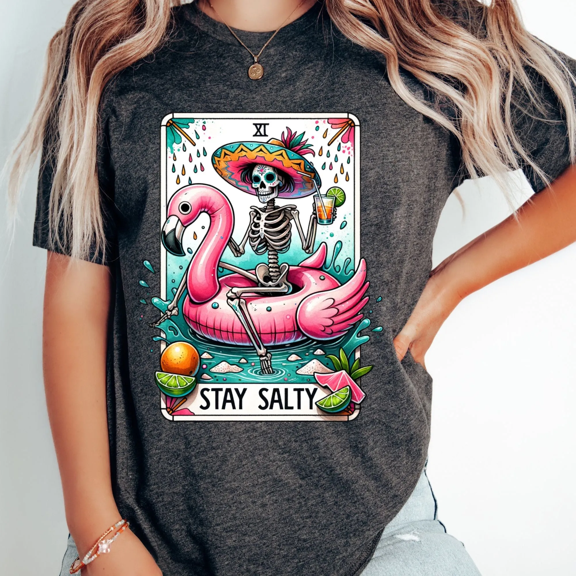 Stay Salty Tarot Card