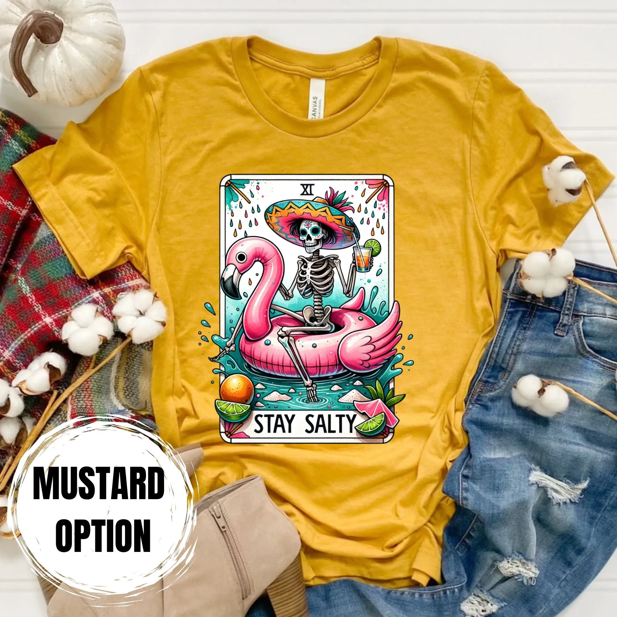 Stay Salty Tarot Card