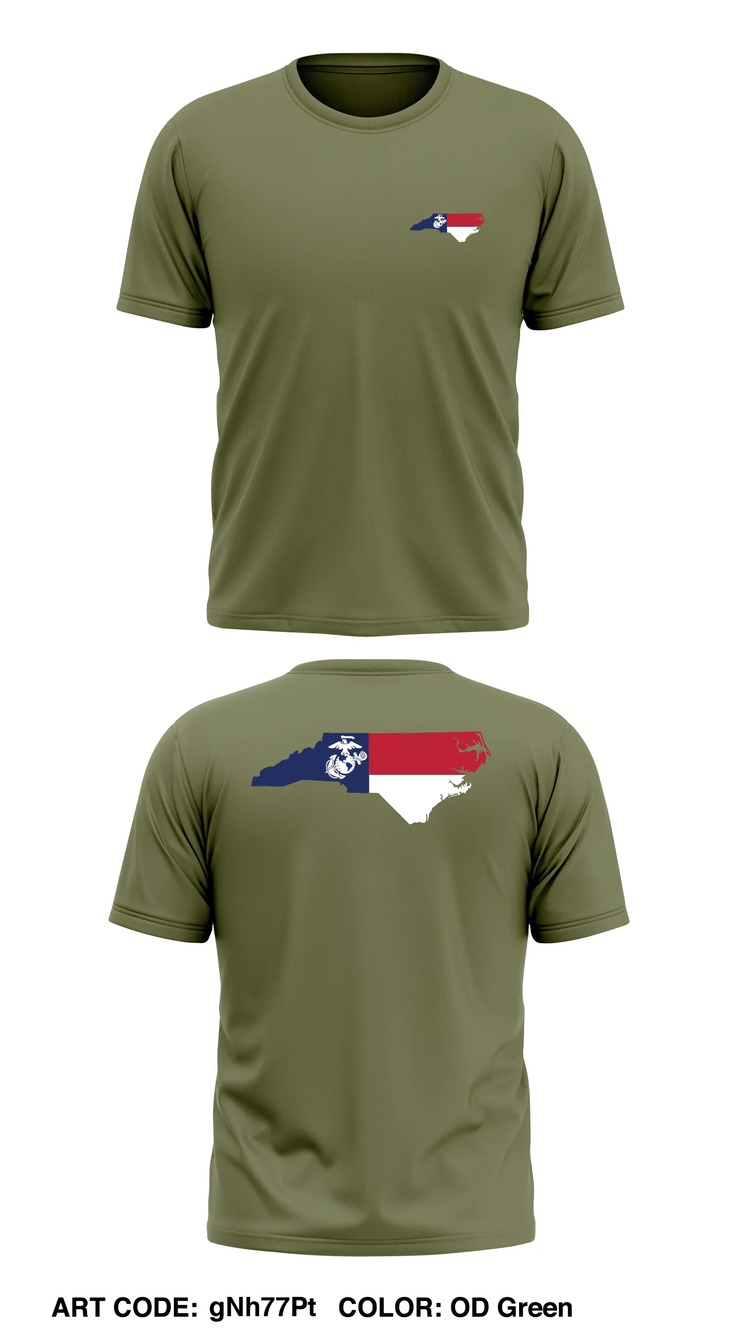 Supply Company, CLB 451, CLR 45 Store 1 Core Men's SS Performance Tee - gNh77P