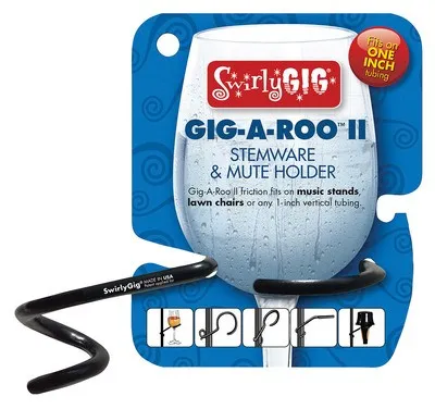 SWIRLYGIG MUTE HOLDER FOR ONE INCH