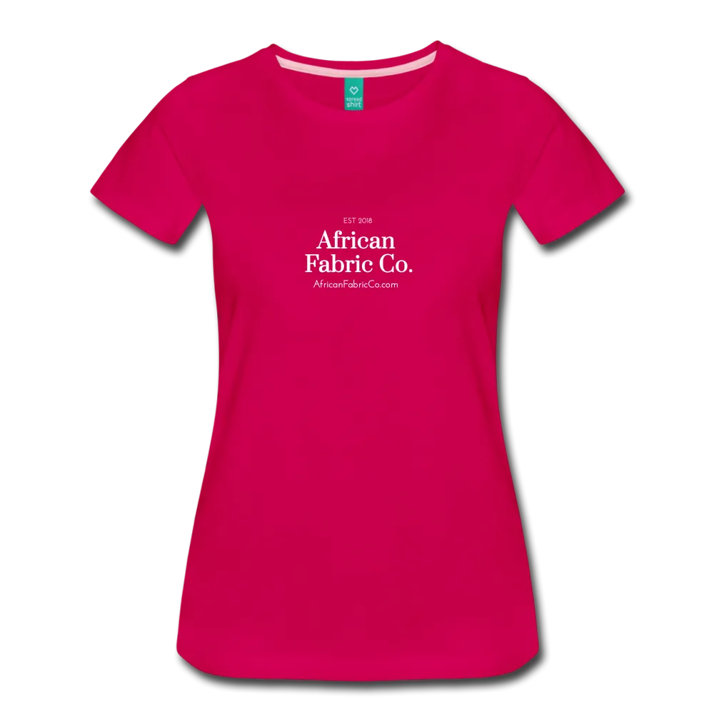 T-Shirt African Fabric Co. Women’s Premium  (Dark)
