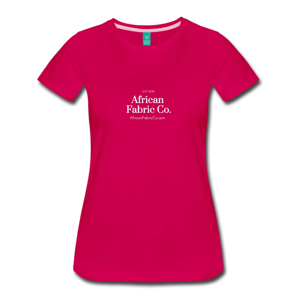 T-Shirt African Fabric Co. Women’s Premium  (Dark)