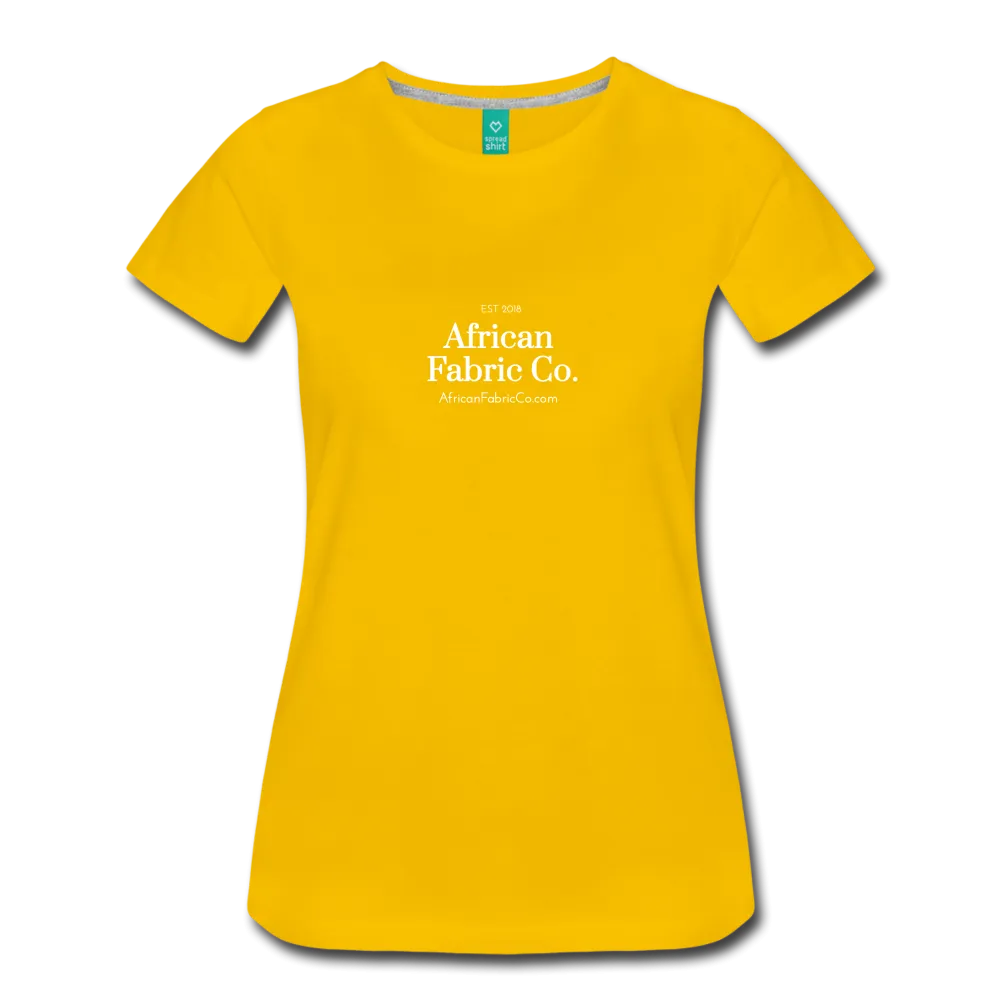 T-Shirt African Fabric Co. Women’s Premium  (Dark)