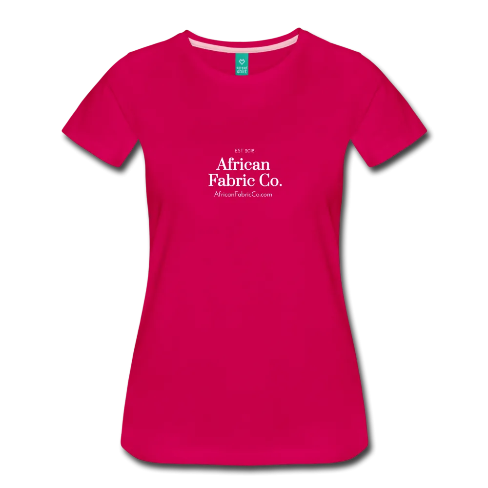 T-Shirt African Fabric Co. Women’s Premium  (Dark)