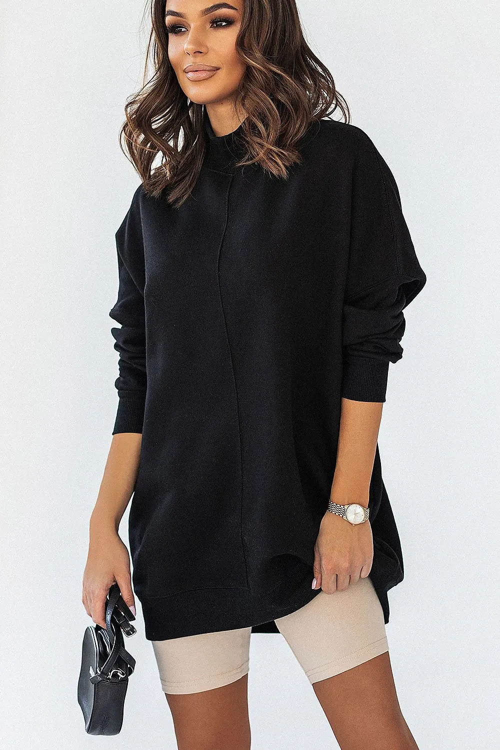 Tailored High-Rise Biker Shorts
