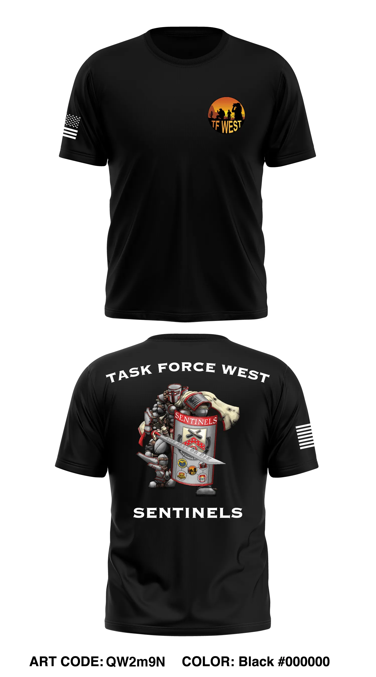 Task Force West Sentinels  Store 1 Core Men's SS Performance Tee - 9zKxah