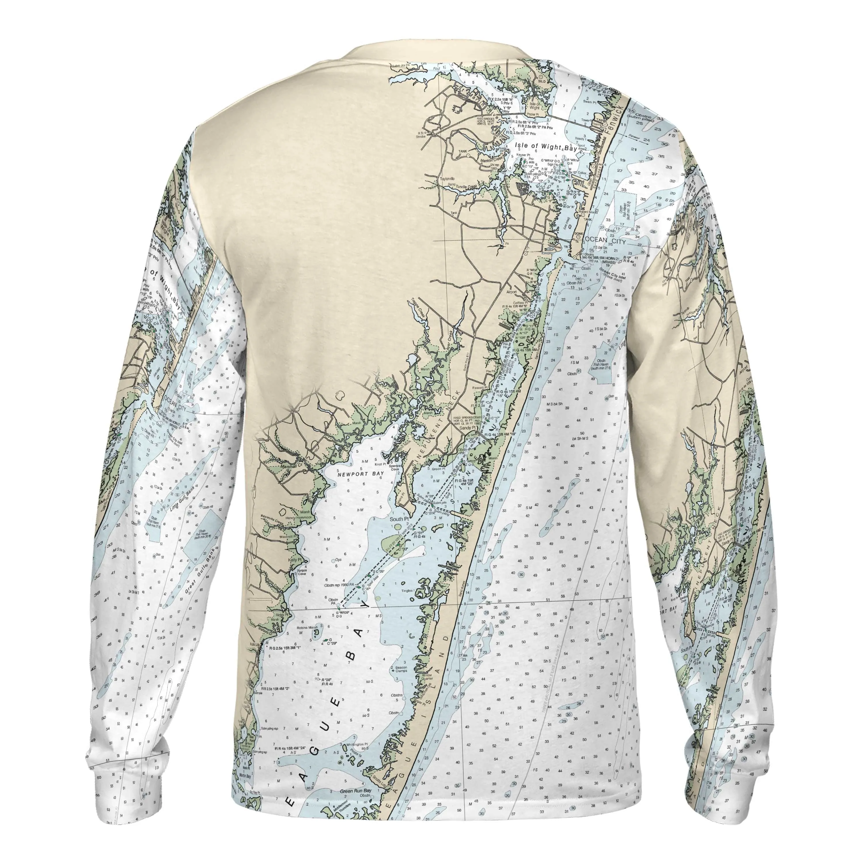 The Ocean City and Chincoteague Bay Long Sleeve Tee