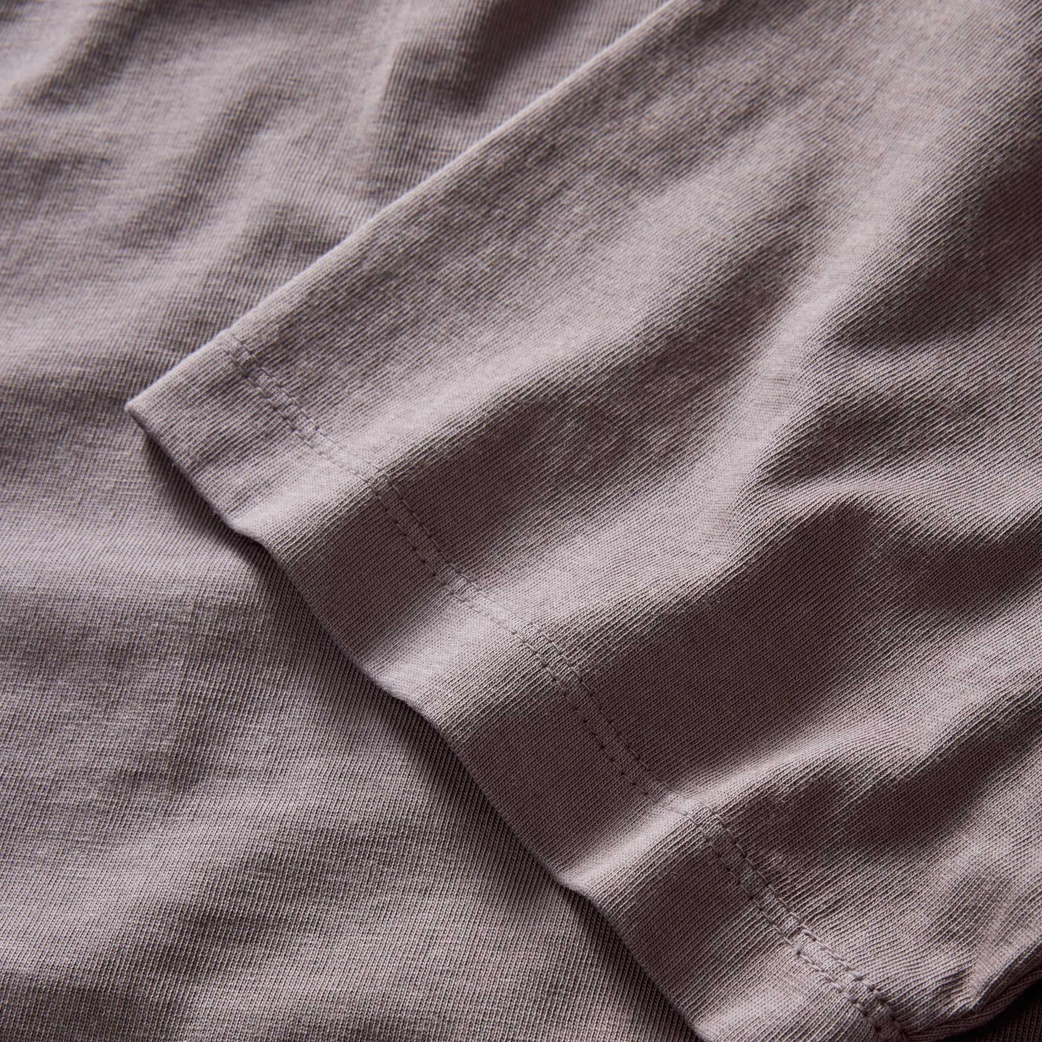 The Organic Cotton Tee in Dried Plum