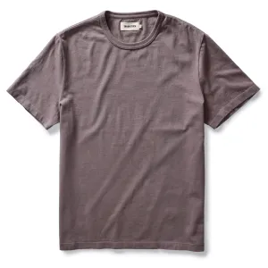 The Organic Cotton Tee in Dried Plum