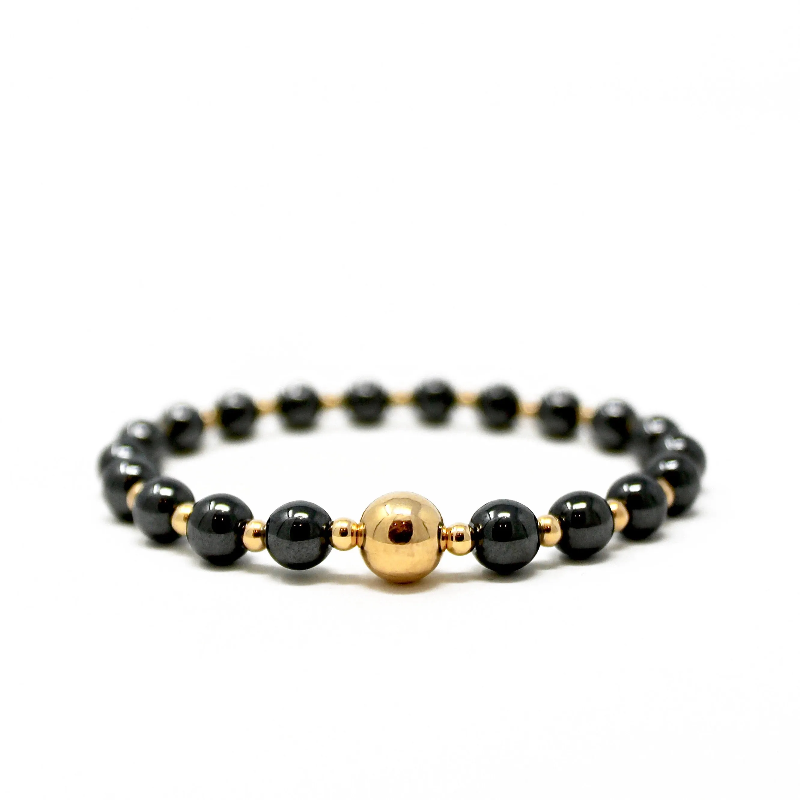 The Tommy Bracelet • Hematite