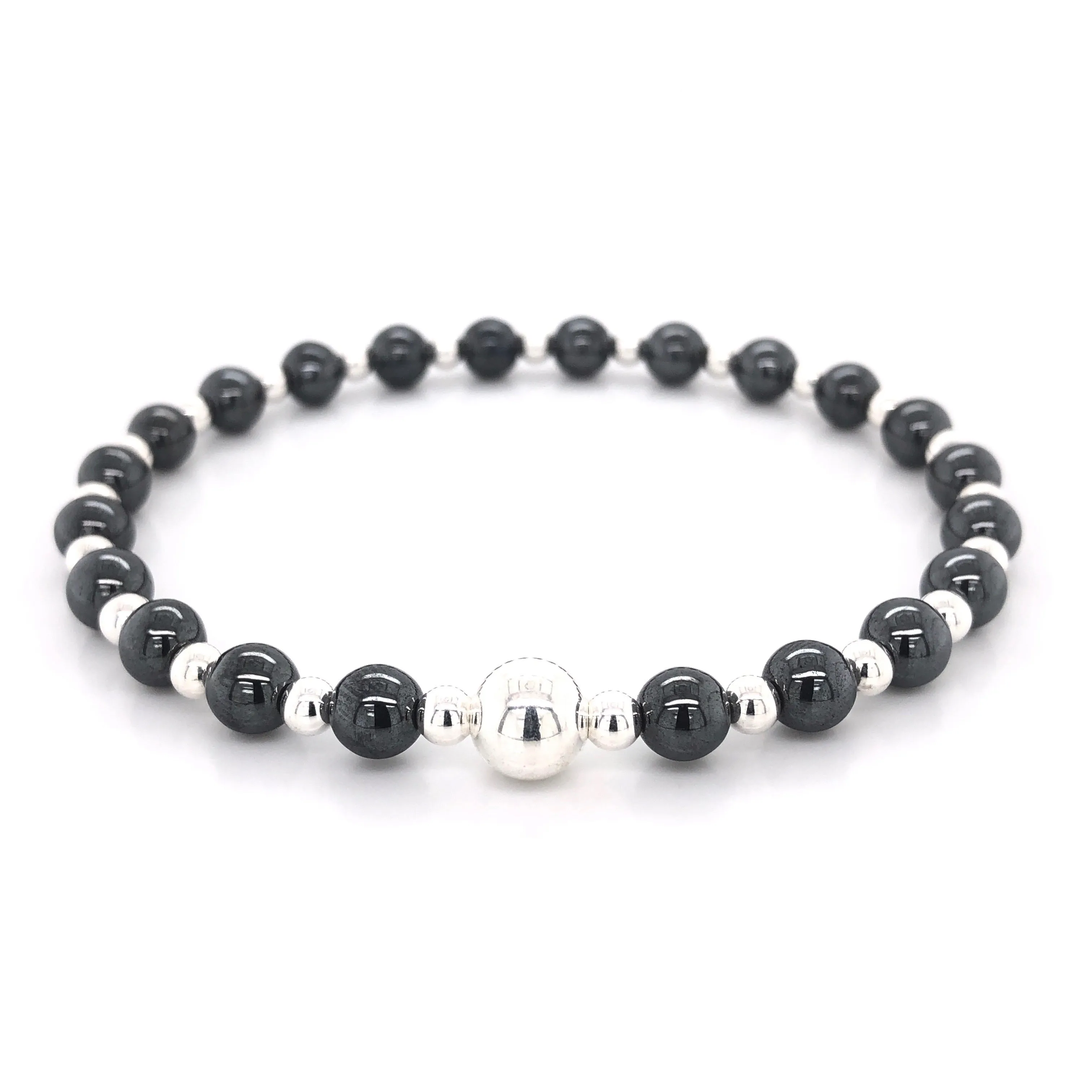 The Tommy Bracelet • Hematite