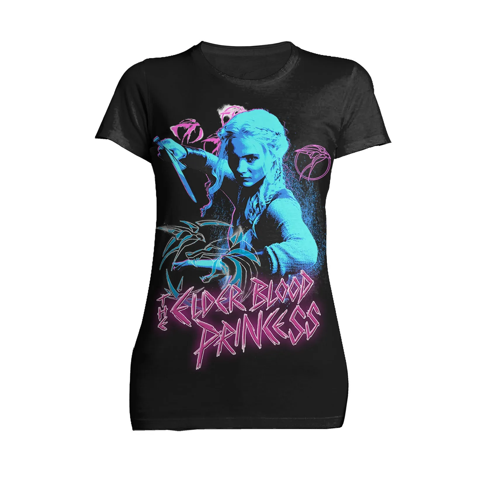 The Witcher Ciri Elder Blood Princess Official Women's T-Shirt