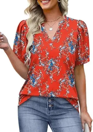 Thea | Vintage Floral Blouse