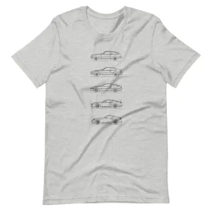 Toyota Supra Evolution Silhouette T-shirt