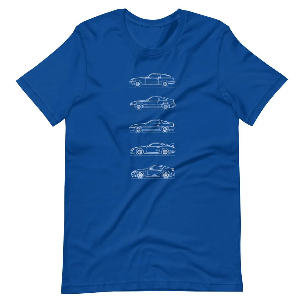 Toyota Supra Evolution Silhouette T-shirt