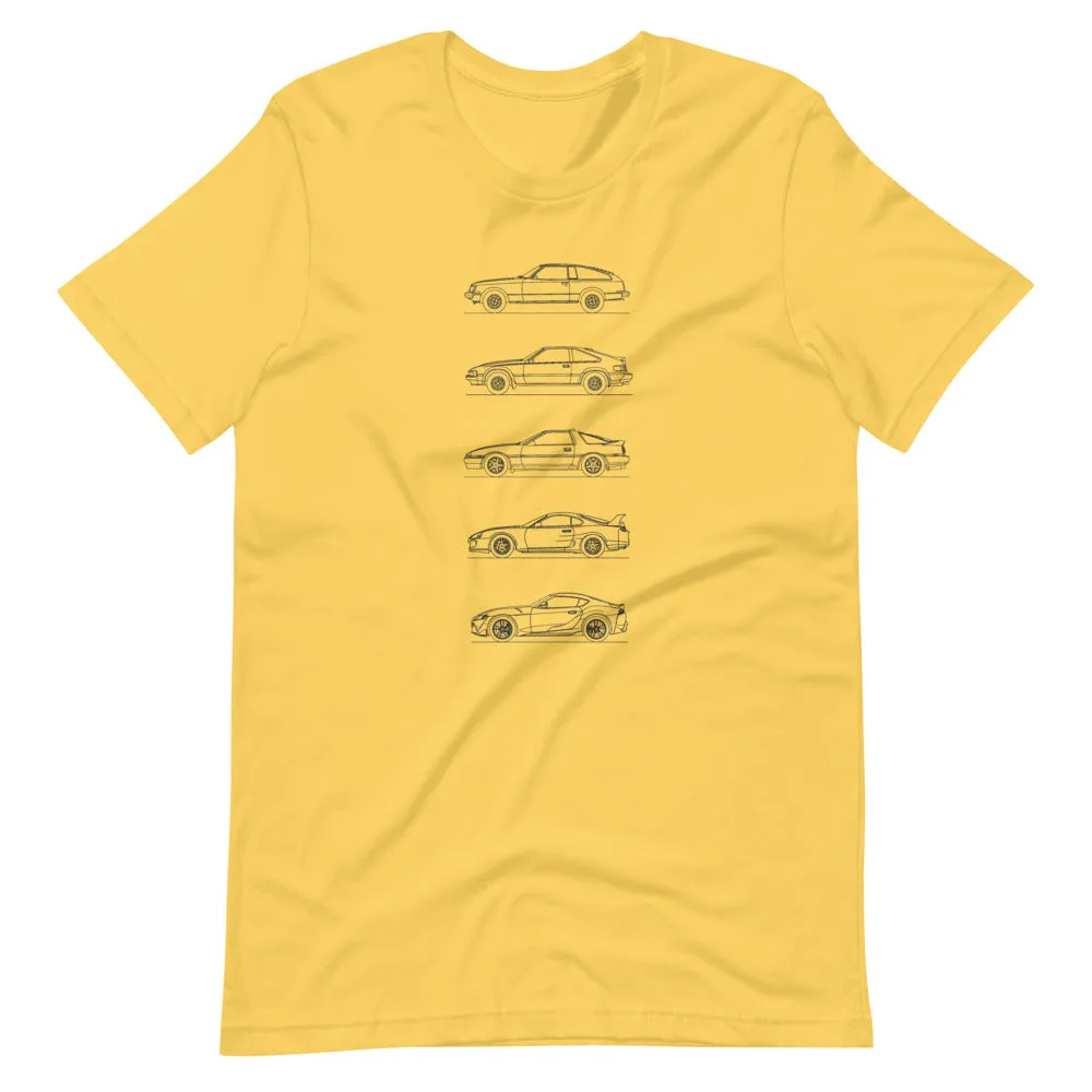Toyota Supra Evolution Silhouette T-shirt
