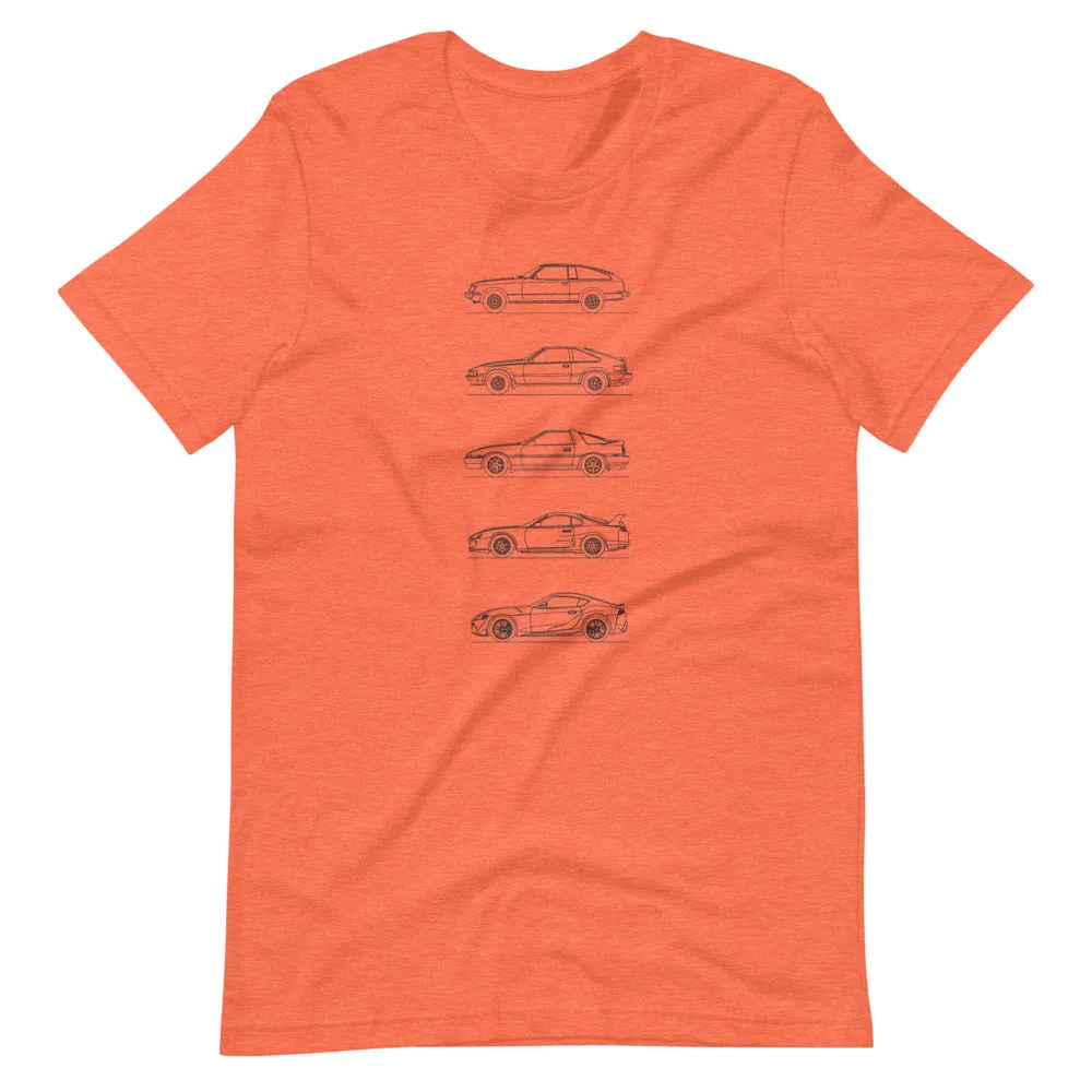 Toyota Supra Evolution Silhouette T-shirt