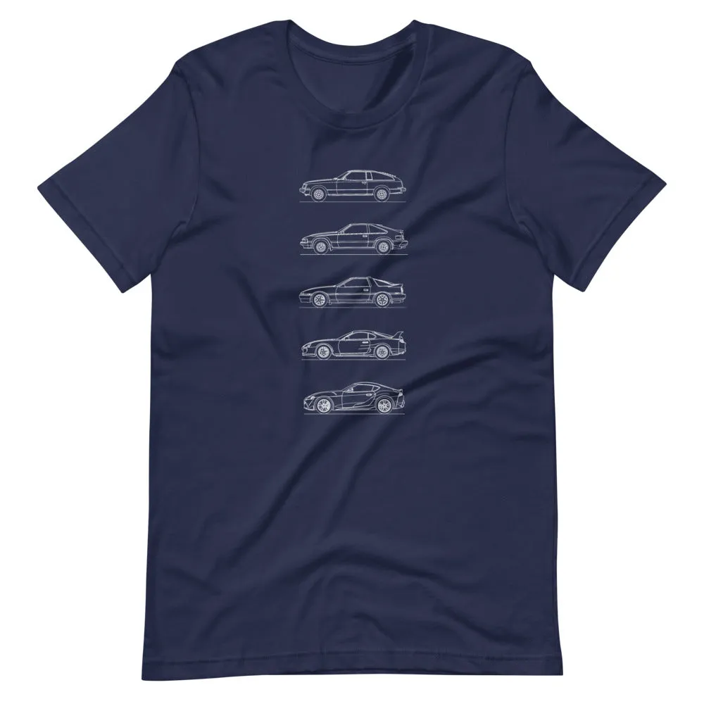 Toyota Supra Evolution Silhouette T-shirt