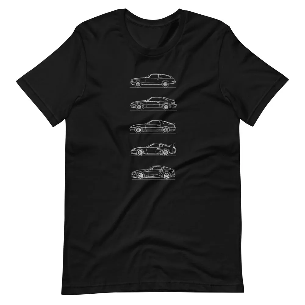 Toyota Supra Evolution Silhouette T-shirt