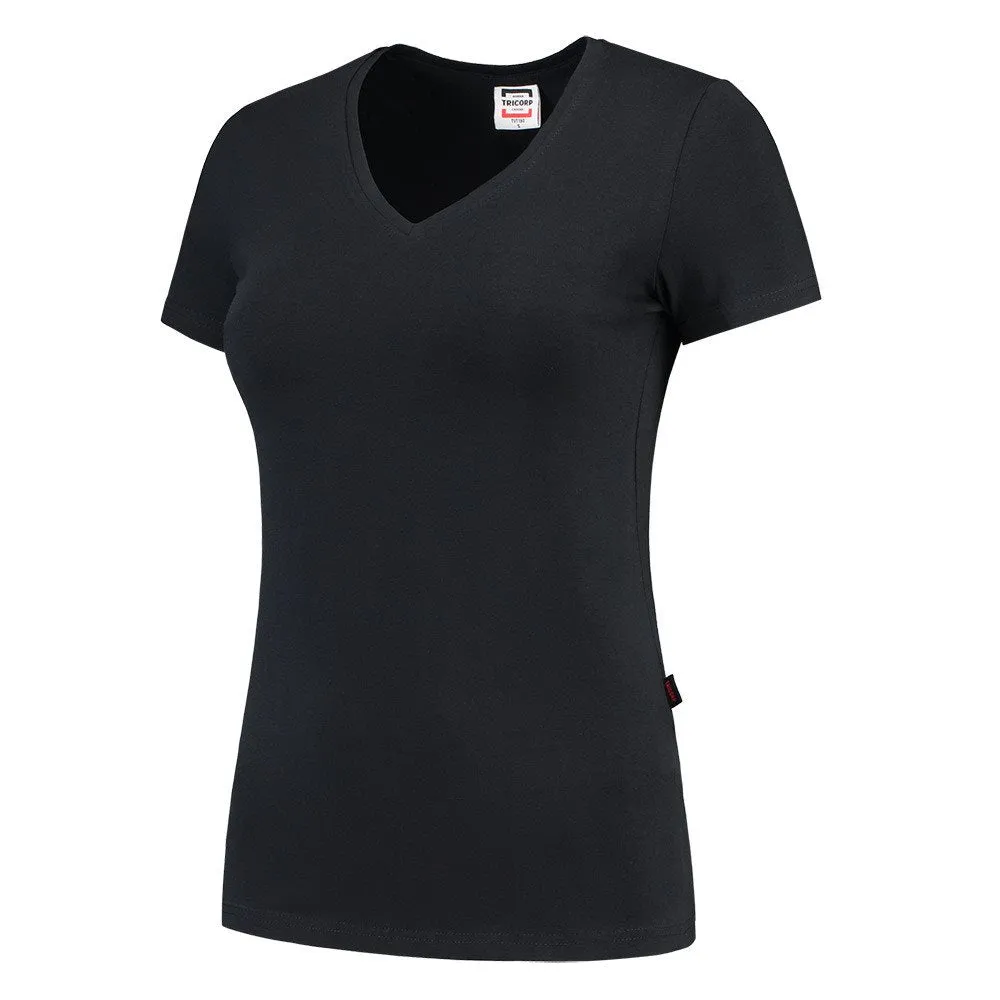 Tricorp T-Shirt V Hals Slim Fit Dames 101008