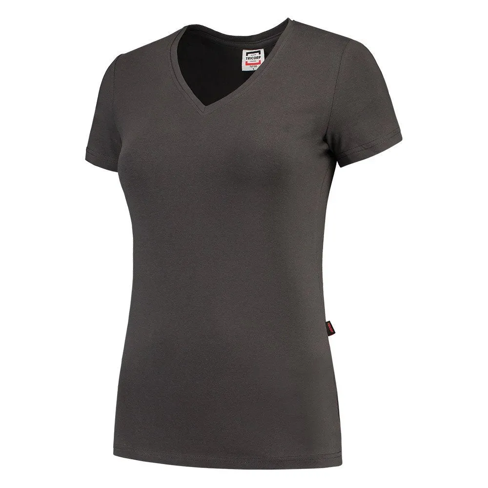 Tricorp T-Shirt V Hals Slim Fit Dames 101008